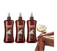 Tanning Oil Spray,Moisturizing Self Tanning Body Oil Spray with Coconut Exctract,Hydrating & Anti-Aging,Make Your Skin Glowing,Enhances Natural Skin Tone 240ml (3)
