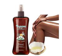 Tanning Oil Spray,Moisturizing Self Tanning Body Oil Spray with Coconut Exctract,Hydrating & Anti-Aging,Make Your Skin Glowing,Enhances Natural Skin Tone 240ml (1)