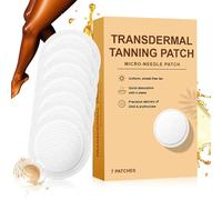 Tanning Patches - 7 piezas Sunless Glow Enhancer for Even Tone Skin Care Set | Microneedle Style Self with Tanning Patch Travel, Friendly Indoor Outdoor for Summer Beach Use Pack Kit