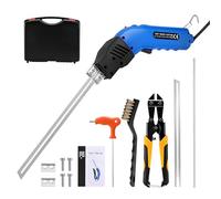 Tanniws 200W Refrigerado por Aire Cortador de Espuma Eléctrico Hot Knife Kit de herramientas de corte de espuma de poliestireno con pinza DIY Alambre caliente con Bendable 24H de Trabajo