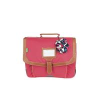 Tann's - Mochila de 35 cm Les Signatures Louise Rose - Mochila escolar para niña 1 fuelle - CP - Coletero floral ofrecido, rosa, 35 x 29 x 13 cm