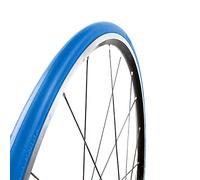 Tannus Cubierta 100% Antipinchazos 700x23c (23-622) Airless Tire Slick | Neumático Sólido para Bici Carretera,Color Aqua (Azul), Dureza Regular