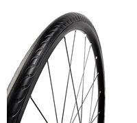 Tannus Cubierta 100% Antipinchazos 700x25c (25-622) Airless Tire New Slick | Neumático Sólido para Bici Carretera, Color Midnight (Negro), Dureza Regular