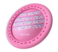 TanoFalo Disco volador para perro, juguete volador para perros de 10 pulgadas, material TPR suave resistente a desgarros, juguete interactivo duradero para buscar perros al aire libre, flotas en el