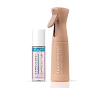Tanologist agua autobronceadora mediana (200 ml) Agua autobronceadora hidratante Ingredientes dermatológicamente aprobados, limpios y veganos + Tanologist 360 Pulverizador de bronceado