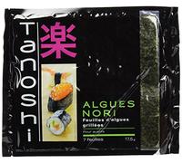 Tanoshi Feuilles d' Algues grillées Nori 17,5 g