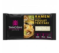 Tanoshi - Ramen pollo teriyaki 360 g - (3 unidades)