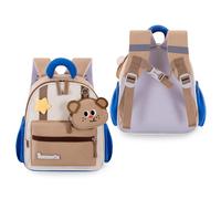 Tanou Mochila Infantil de 2 a 5 años - Mochila Ligera para Niños Pequeña con Correa para el Pecho - Mochilas para la Guarderia y Preescolar