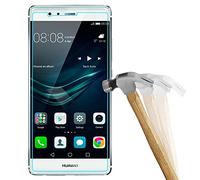 Tanque [3 pieza] Protector de pantalla de cristal, Wortek Protector de pantalla [Anti Arañazos, ultra Clear] 9H Protector de pantalla cristal protector - Varios Modelos P9 Lite Huawei