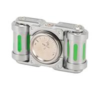 Tanque al Aire Libre, Tanque con Rodillo para la yema del Dedo, giroscopio de Metal para la yema del Dedo, Juguete para aliviar el estrés Que Brilla en la Oscuridad para TDAH y