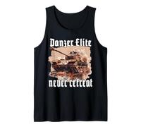 Tanque alemán King Tiger WW2 Soldados de Coches de Combate Camiseta sin Mangas