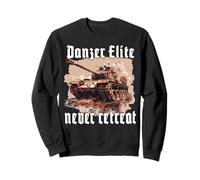 Tanque alemán King Tiger WW2 Soldados de Coches de Combate Sudadera