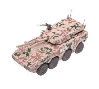 Tanque con Ruedas de 105 mm, Modelo Terminado con Pintura desértica, colección de Adornos, Escala 1 72, para China. No Control Remoto Modelos