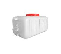 Tanque Contenedor de Agua Cubos De Plástico De Calidad Alimentaria 50L/100L/150L/200L Tanques De Almacenamiento Cubiertos Rectangulares Envase Agua Que Acampa para Acampada Y Marcha Horizontal Tanque