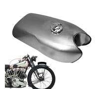 Tanque de aceite de motocicleta, tanque de aceite redondo para motocicleta - 9L Tanques de aceite Cafe,Powersports Piezas, tanques PowerSports, diseño retro para un rendimiento y durabilidad mejorados