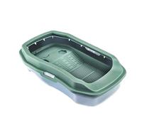 Tanque de Acuario Paisaje del hogar Tanque de Tortugas alimentándose en un Nivel bajo Agua(XL)