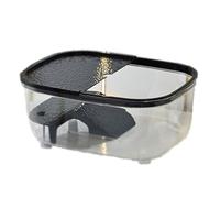 Tanque de Acuario Tanque de cría Tortugas, paisajismo ecológico con Cubierta, pequeña Plataforma for trepar, Drenaje Fondo(Medio)