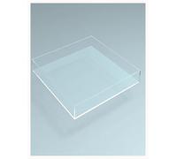 Tanque de Agua acrílico, Bandeja for fotografía cosmética, Tanque Transparente for Aguas Poco Profundas, Bandeja de Almacenamiento for Accesorios de fotografía(80x60x5.5cm/31x23x2in)