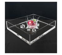 Tanque de agua acrílico con fregadero profundo y poco profundo, bandeja de cinco lados, 2 pulgadas de espesor, tanque de peces, tanque de agua transparente for piscina, caja de almacenamiento de alime