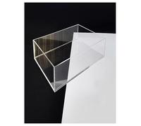 Tanque de Agua acrílico for fotografía, Accesorios for Estudio fotográfico, Retratos publicitarios de cosméticos y Frutas, Vitrina de Almacenamiento.(40x15x5cm/15.7x5.9x1.96in)