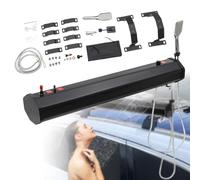 Tanque de agua autopresurizado para ducha de techo con cabezal de ducha y manguera de 1,5 m, ducha multifuncional para todoterrenos, camiones, vehículos todoterreno y camping.,20L/5.28Gal