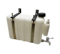 Tanque de Agua Colgante, Fácil Instalar, Acero Inoxidable, 1.5L, Ahorra Espacio para Obras- Longitud 47 Cm