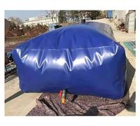 Tanque de agua de emergencia de PVC plegable de 2000 a 100 galones for riego, camping y uso doméstico, 1 unidad(330L/87Gal/1.2x0.8x0.35 m)