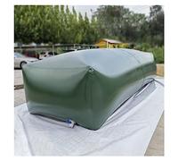 Tanque de agua dulce de gran capacidad, bolsa de agua plegable para riego al aire libre, sistema de suministro de agua portátil, barril de reserva rectangular, 500 a 1585 galones