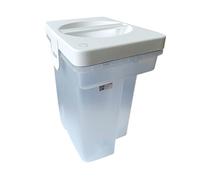 Tanque de agua limpia y tanque de agua sucia original, compatible con Roborock Qrevo S/QV 35A / QV 35S / Qrevo MaxV, (blanco) piezas(Clean Water Tank)