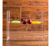 Tanque De Agua Poco Profundo Para Cosméticos, Bandeja Transparente Para Publicidad De Productos, Robusto Acrílico Decorativo Para Estudio De Fotografía, Fotografía Flotante(100x70x10cm/39.4x27.6x3.9in