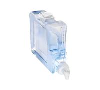 Tanque de Agua Portátil con Grifo Contenedor Grande con Tapa Y Asa Fuerte Bidón Transportable de PC Resistente Al Recipiente Seguro para Almacen, 3L