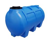 Tanque de agua potable 250L "BOT" horizontal, tanque de almacenamiento de...