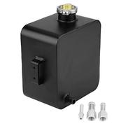 Tanque de agua refrigerante -2.5L Aluminio Expansión de refrigerante Recuperación de desbordamiento Depósito Tanque de agua con tapa Universal