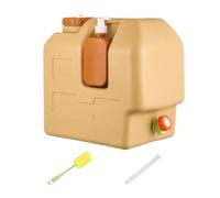 Tanque de agua - Tanque de almacenamiento de agua de 20 litros, distribuidor de riego grande para equipo de camping con grifo | Dispensador de equipo de camping para escu