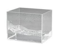 Tanque De Agua Transparente Creativo Y Profundo, Caja De Exhibición Para Fotografía, Varios Tamaños, Fácil De Usar,20x10x30cm