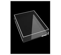 Tanque de Agua Transparente for fotografía, for Accesorios de Poses fotográficas, Vitrina de Almacenamiento de fotografía acrílica de 5 mm de Grosor.(45x20x10cm/17.7x7.8x3.93'')