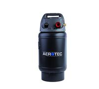 Tanque de aire comprimido móvil Tanky, depósito de repuesto con 14 l de volumen, universal, apto para los compresores convencionales, regulador de presión hasta 10 bar