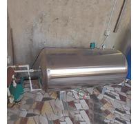 Tanque de aire de acero inoxidable for bomba de pozo/grifo, tanque horizontal de almacenamiento de agua presurizada doméstica, tanque de presión de agua con kit de instalación.(160L/42.2Gal)