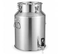 Tanque de Almacenamiento Acero Inoxidable con Grifo Dispensador