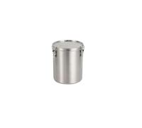 Tanque de almacenamiento de acero inoxidable de 520/1000/1600/2500 ml, sellado, for té, for exteriores, simple, for granos, 1 unidad(520ML)