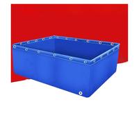 Tanque de almacenamiento de agua portátil para estanque de peces, piscina de acuicultura plegable para criar koi, ideal para riego de jardín y almacenamiento de agua