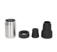 TANQUE DE ALMACENAMIENTO FRÍO CON AISLAMIENTO DE DOBLE PARED DE VACÍO DE ACERO INOXIDABLE CON ABREBOTELLAS PARA BARBACOA EN LA PLAYA DE FIESTA (Color acero)