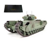 Tanque de batalla principal Chur-chill a escala 1/16, modelo de vehículo militar integrado de 2.4G, ideal para entusiastas (versión básica)