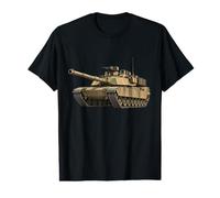 Tanque de Batalla Principal Militar Estadounidense M1A2 Camiseta gráfica económica