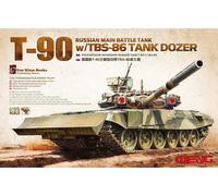 TANQUE DE BATALLA PRINCIPAL RUSO MENG TS-014 T-90 CON TBS-86 1/35