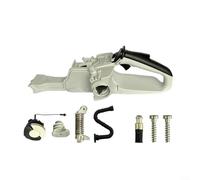 Tanque de combustible con mango trasero de motosierra para modelos MS291 MS291C MS271 MS271C MS261 con tapa de combustible, filtro de aceite, tornillos de resorte de repuesto (juego 1)