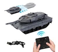 Tanque De Control Remoto - Modelo 2.4 GHz,Coche Recargable con Rotación 360° | para Carreras de Hobby y Exteriores para Niños y Adultos