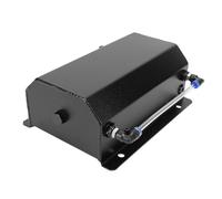 Tanque de desbordamiento del radiador de refrigerante Capacidad de 2 litros Rosca M14x1.5 Tanque de respiradero de aceite de motor cuadrado Compatibilidad universal Gestión