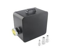 Tanque De Expansión Agua Aleación Pulida 2 Litros Y Tapa Del Colector Agua TANQUE DEL COLECTOR DE AGUA Kit Depósito Desbordamiento De Refrigerante(Black)