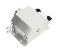 Tanque de Expansión de Depósito, Tanque de Expansión de Radiador de Aleación de Aluminio de Mano de Obra Exquisita Universal a Prueba de Fugas para Automóvil (SILVER)